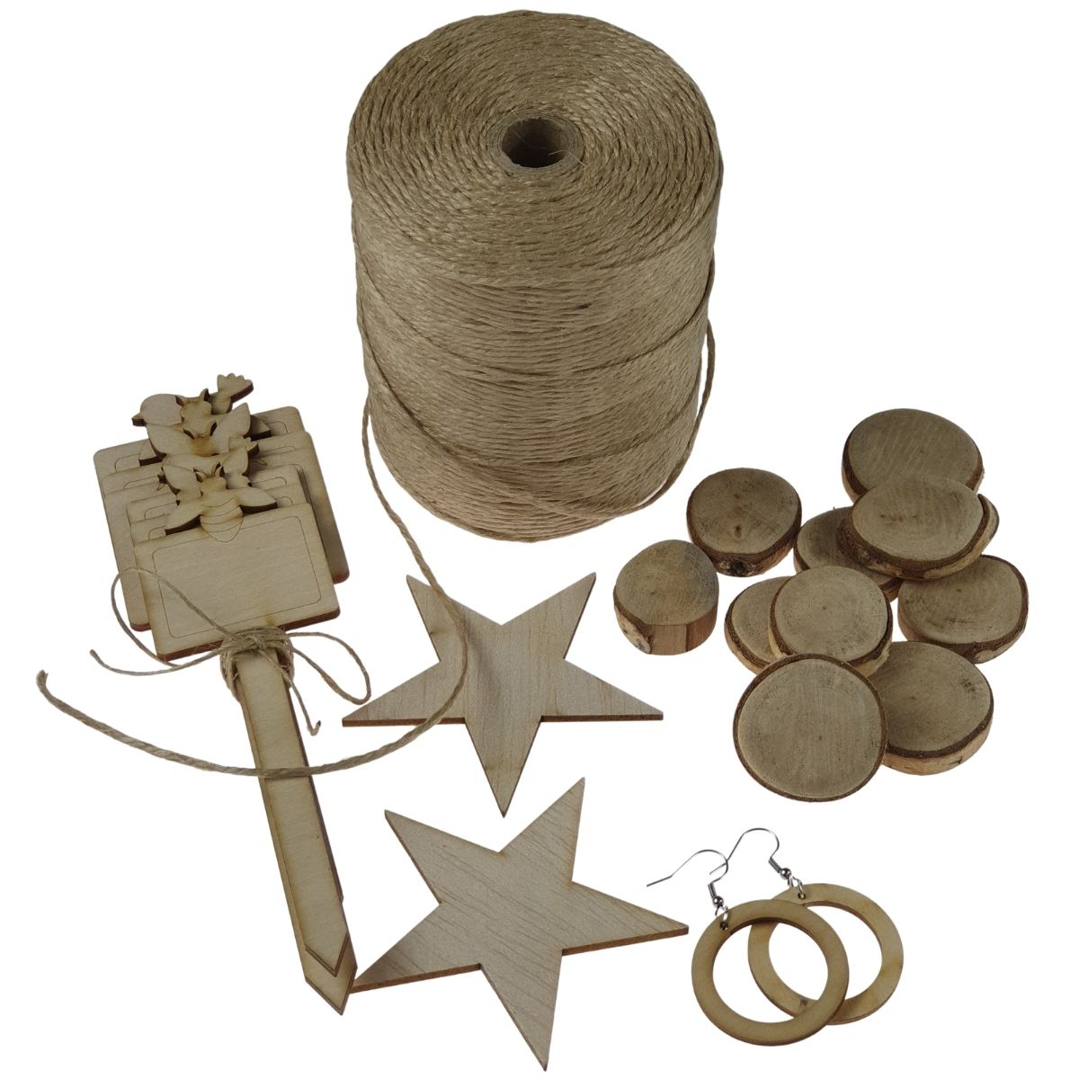 Craft Material - Wood shapes, Kits and more