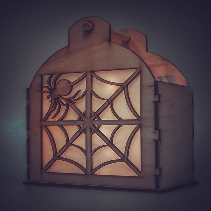 Halloween Plywood Lanterns
