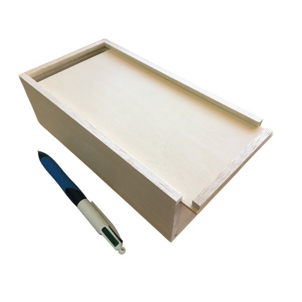Custom balsa wood box