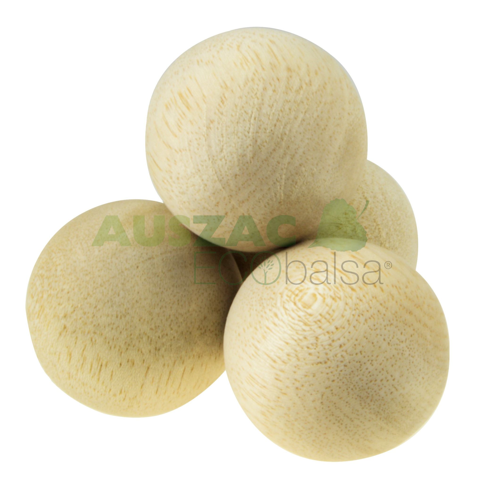 Responsibly-Sourced & Durable balsa wood balls 