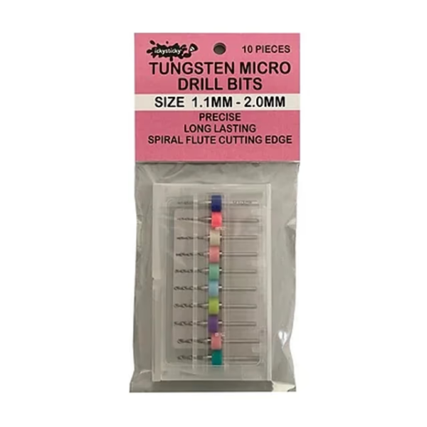 Tungsten Micro Drill Bit 1.1 - 2.0mm